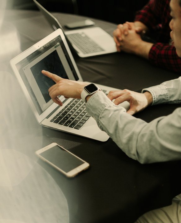 Professional working